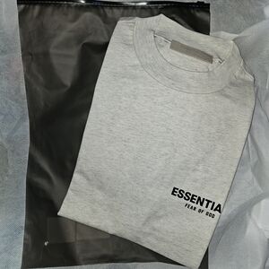 NWT Essentials By Fear Of God Heather Light Oat Tee XS